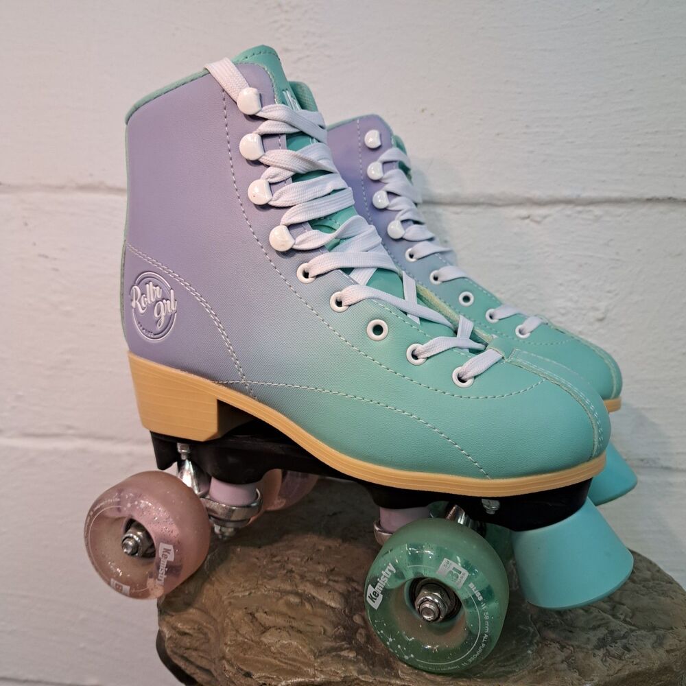 Rollr GRL Quad Roller Skates Pastel Lily Mint Purple Size 5 MPN P226MP